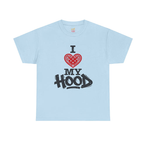 I Heart My Hood Red PaisleyT-Shirt — USWE Grafitti