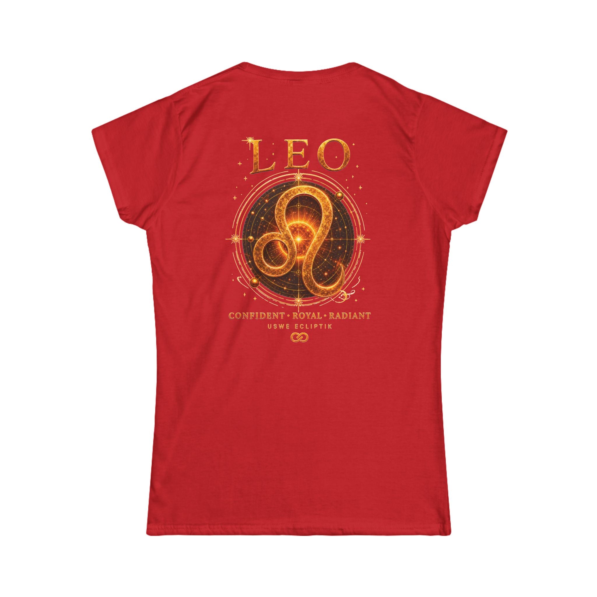 Queen Leo Born To Reign T‑Shirt USWE Ecliptik (Confident • Regal • Radiant)