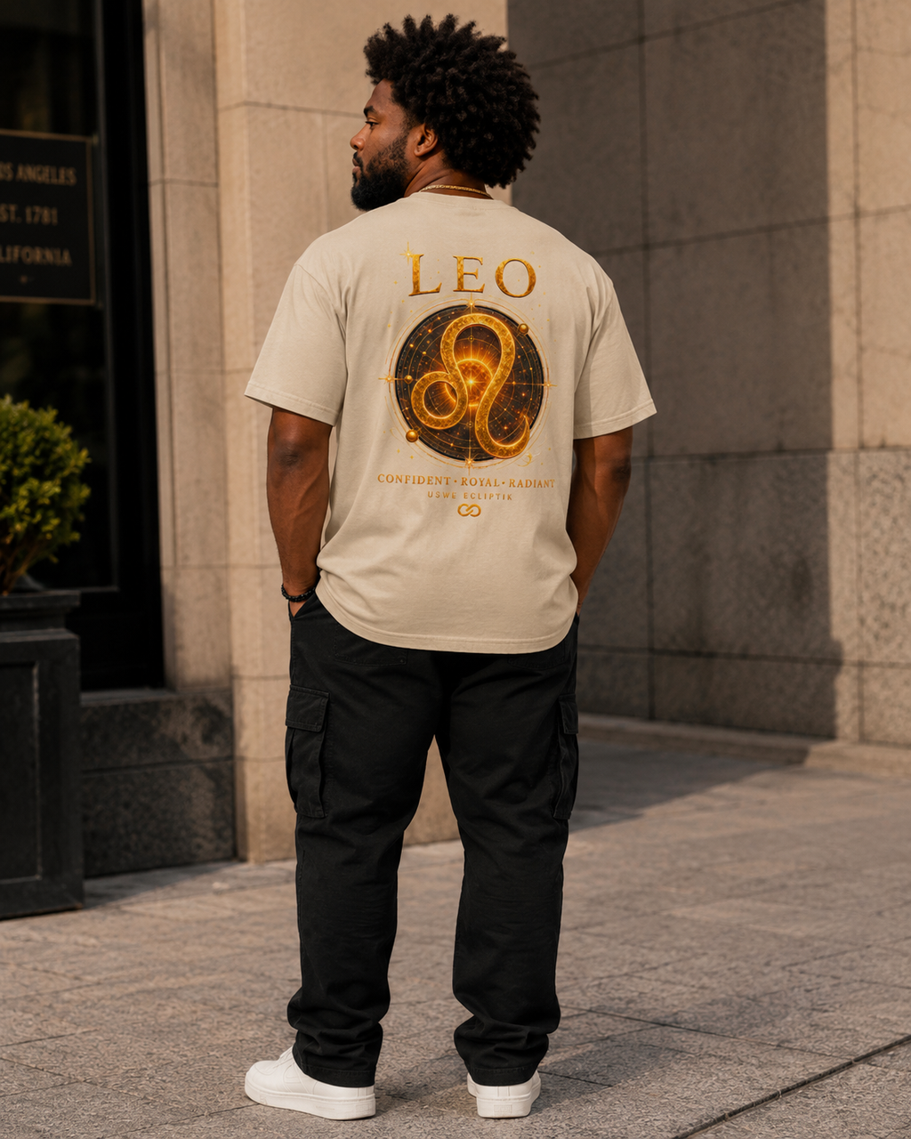 Leo King Born To Lead Zodiac Graphic Tee | USWE Ecliptik Collection