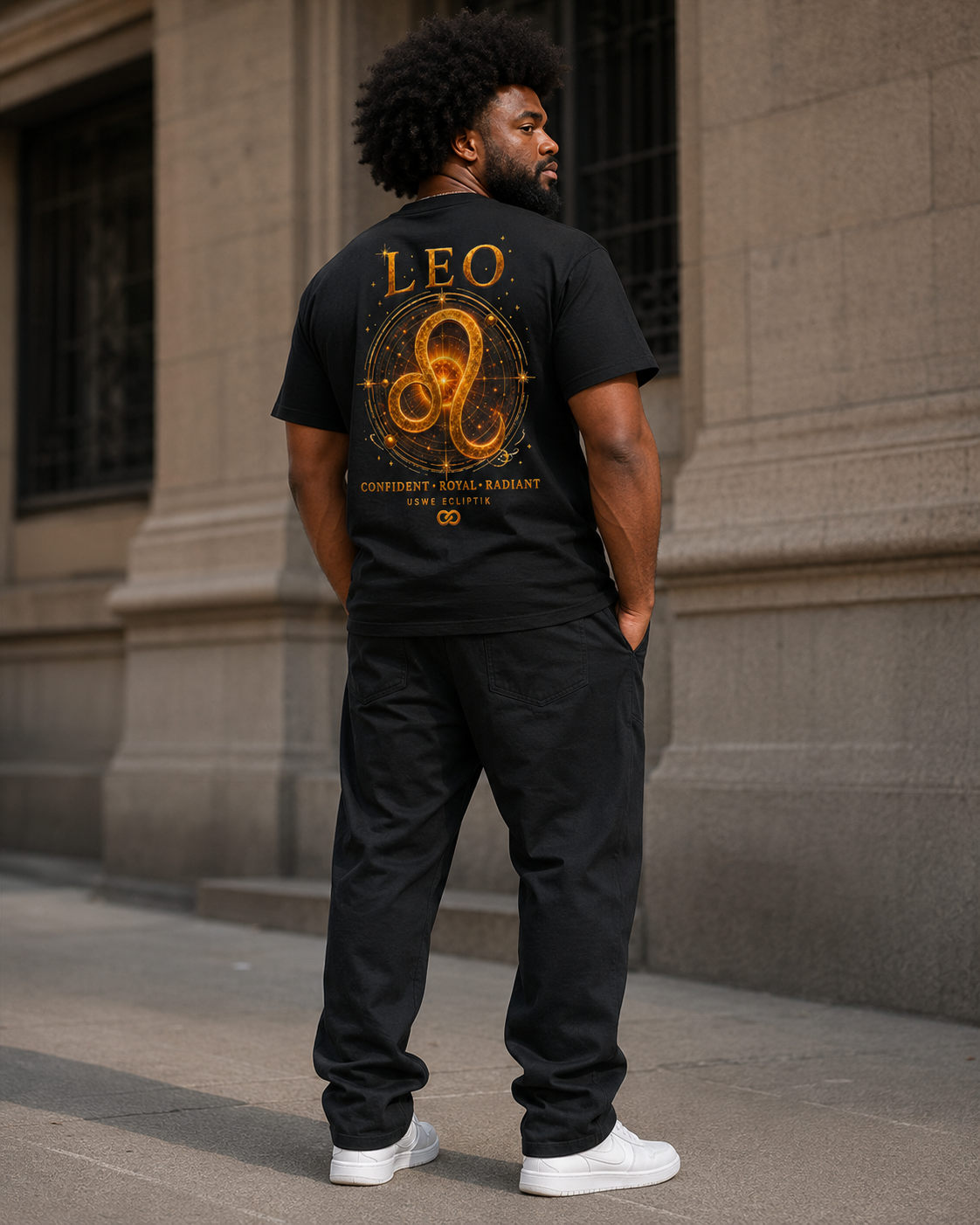 Leo King Born To Lead Zodiac Graphic Tee | USWE Ecliptik Collection