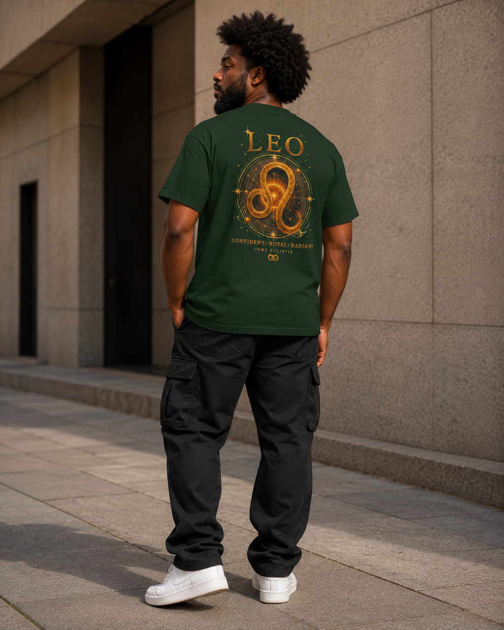 Leo King Born To Lead Zodiac Graphic Tee | USWE Ecliptik Collection