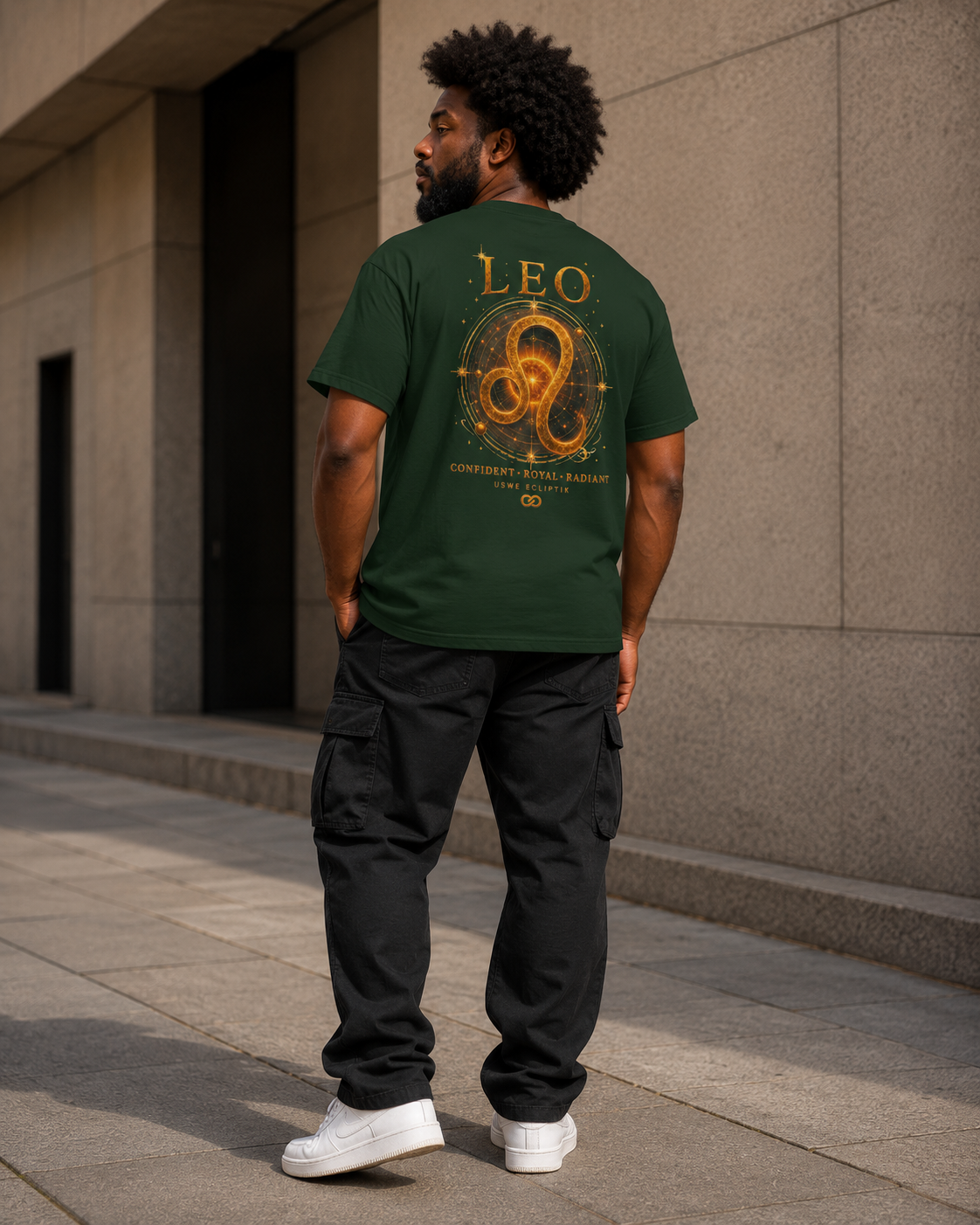 Leo King Born To Lead Zodiac Graphic Tee | USWE Ecliptik Collection