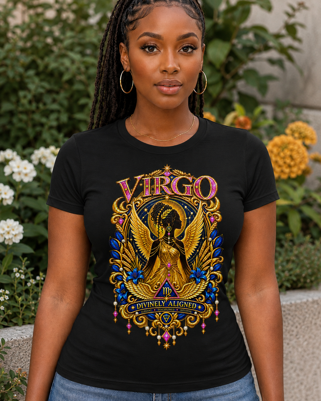 Virgo Divinely Aligned Tee — USWE Ecliptik