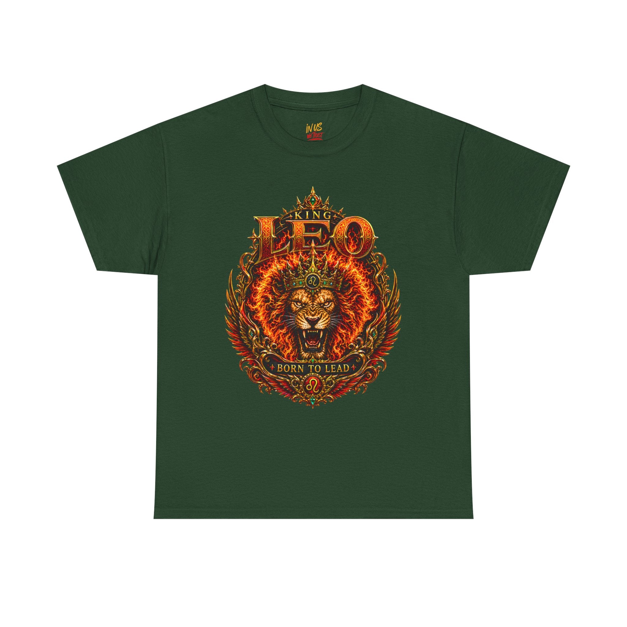 Leo King Born To Lead Zodiac Graphic Tee | USWE Ecliptik Collection