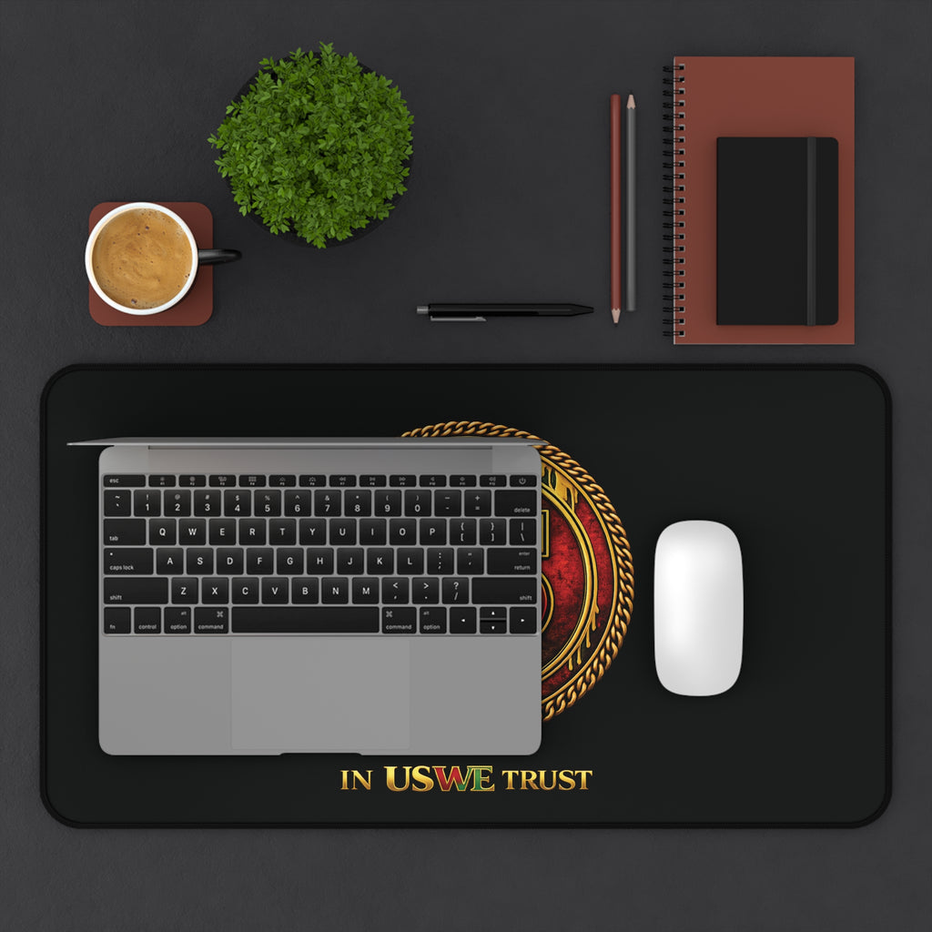 In US We Trust Unity Seal Emblem Desk Mat |