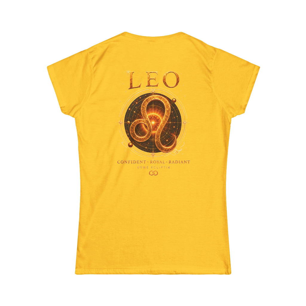 Queen Leo Born To Reign T‑Shirt USWE Ecliptik (Confident • Regal • Radiant)