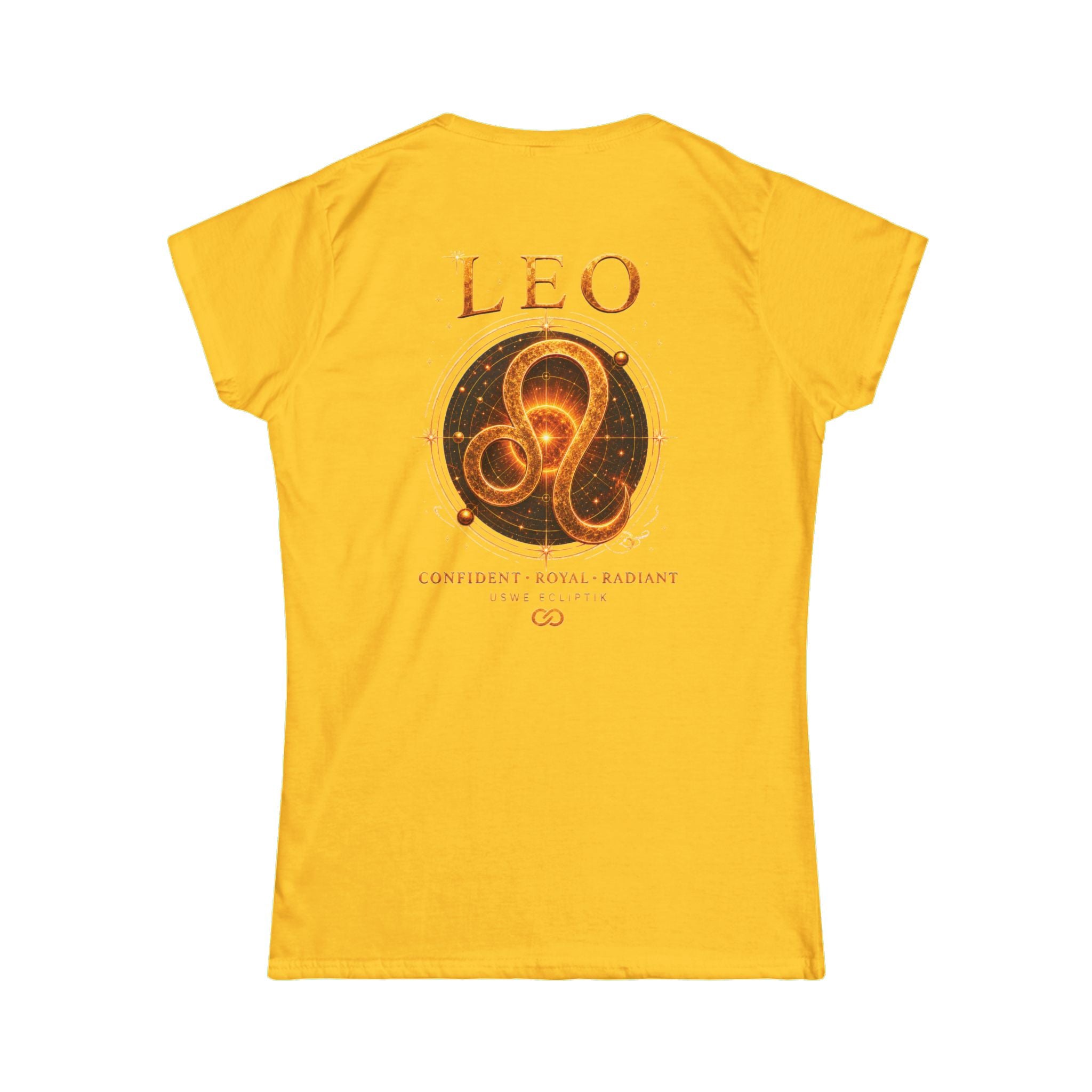 Queen Leo Born To Reign T‑Shirt USWE Ecliptik (Confident • Regal • Radiant)
