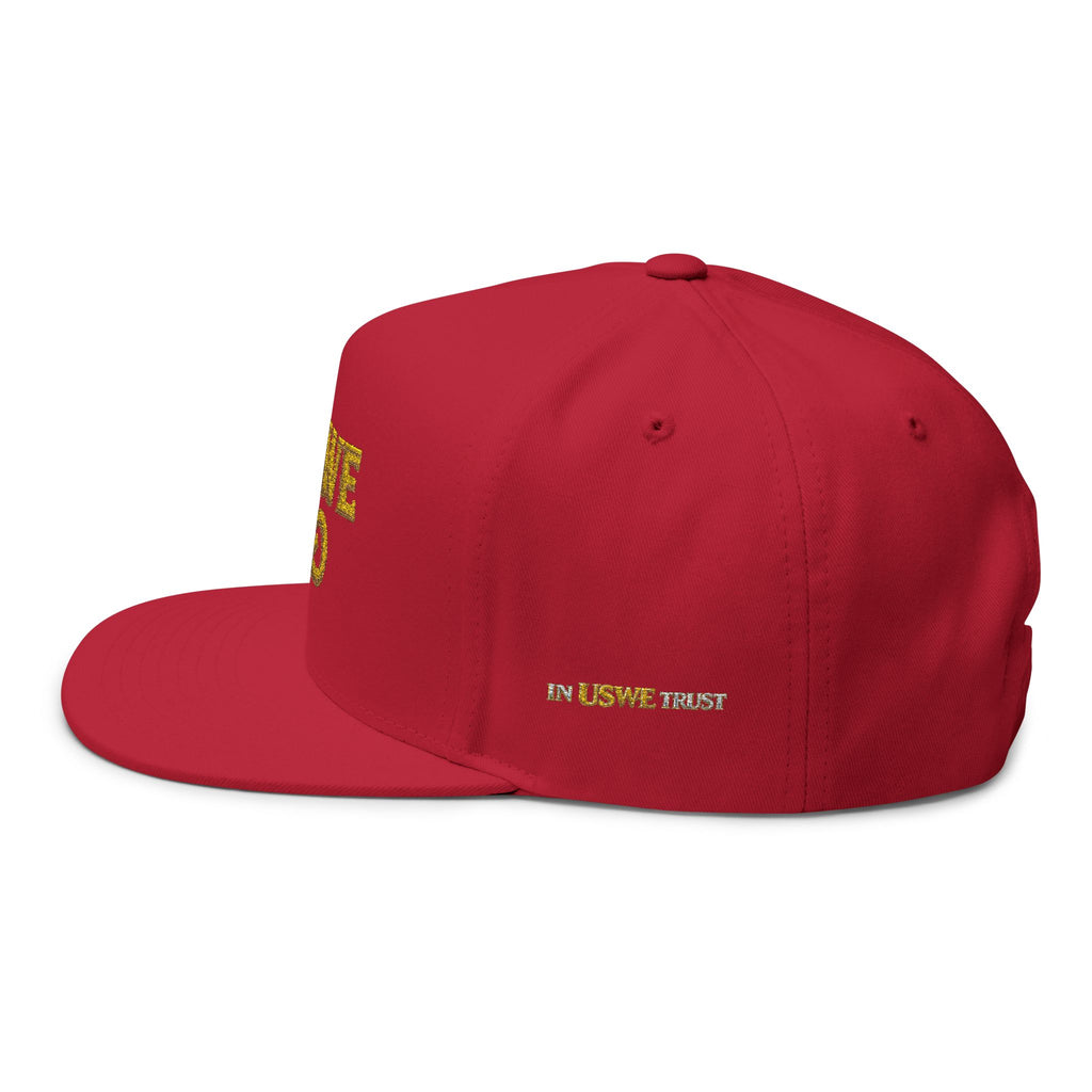 IN USWE Trust Legacy  embroidered flat bill cap | snapback