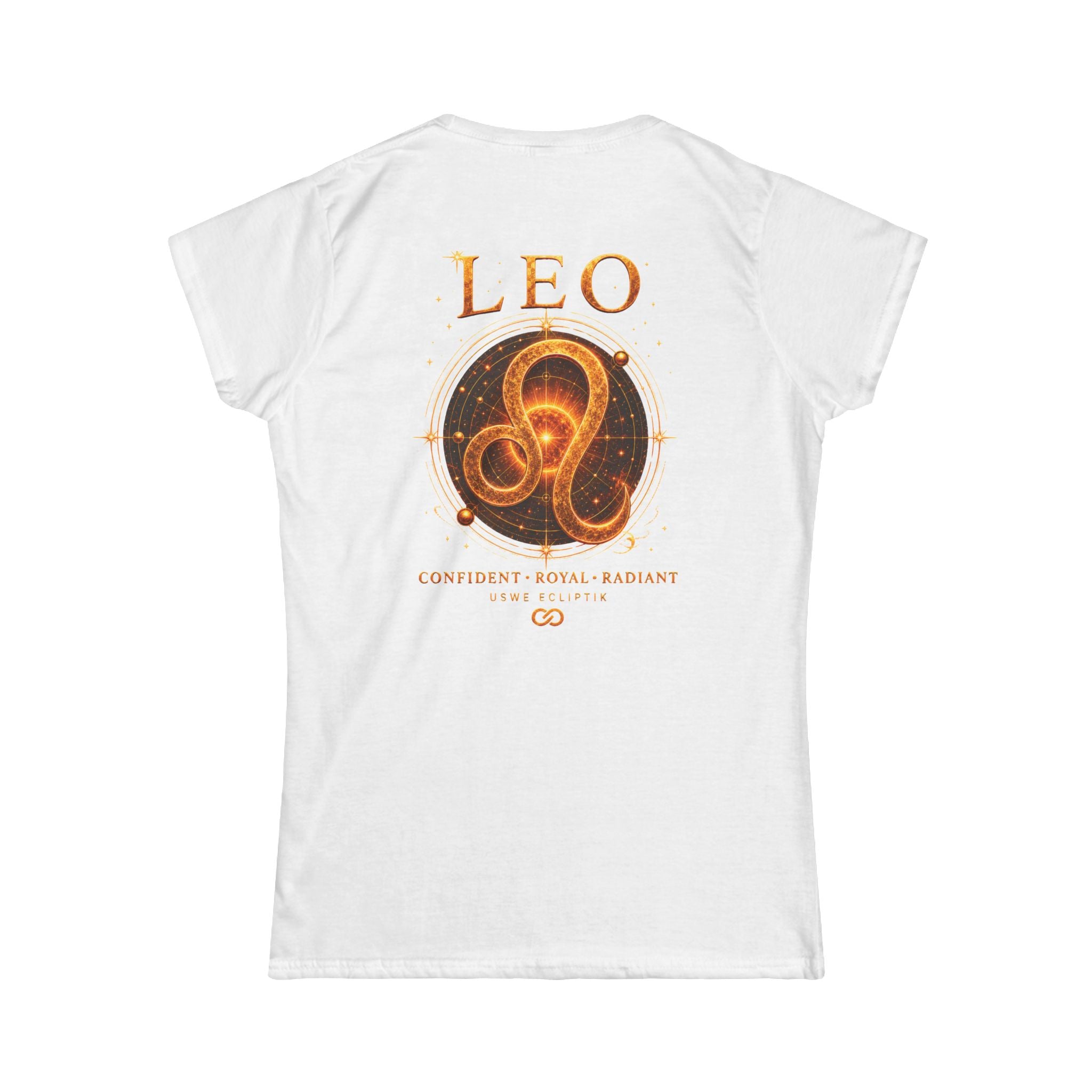 Queen Leo Born To Reign T‑Shirt USWE Ecliptik (Confident • Regal • Radiant)