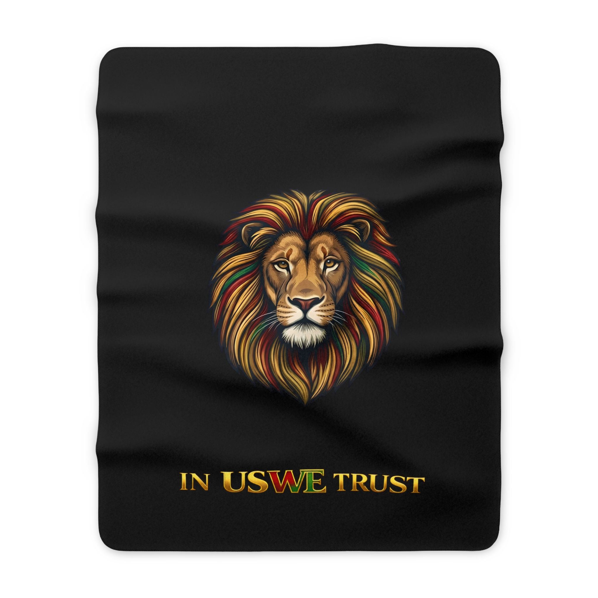 "In Us We Trust" Heritage Fleece Throw